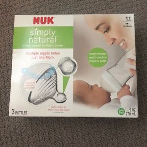 Nuk bottles never opened